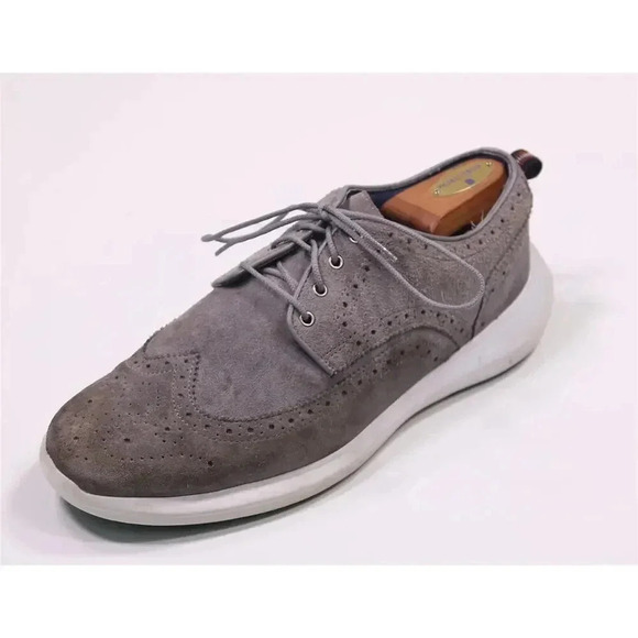 Footjoy 56113 FJ Flex LE Gray Suede Wingtip Oxford Sneaker Dress Shoes Men\'s 9.5 main image 10